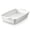 Soft White, variant on 9x13 inch ceramic baking pan, large deep lasagna pan, oven safe, 4.2 quart capacity, with handle, oven safe and durable, perfect for making lasagna, home décor, wedding gift.