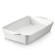 thumbnail image 1 of DOWAN Cacerola de cerámica de 9 x 13 para hornear, bandeja grande para lasaña profunda para horno, bandeja para hornear de 4,2 cuartos con asas, segura para horno y duradera, para lasaña, regalo de bo, 1 of 6