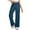 Navy, variant on BXINGOHAI Women's Yoga Pants Wide Leg Sweatpants for Women Comfy Lounge Workout Pants With Pockets Today Khaki,XXL