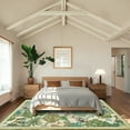 thumbnail image 3 of FairOnly 10'x13'Modern Pastoral Stain Resistant Beige Area Rug for Living Room Non Slip Jungle Animal Pattern Indoor Floor Rug for Dinning Room Bedroom, 3 of 7