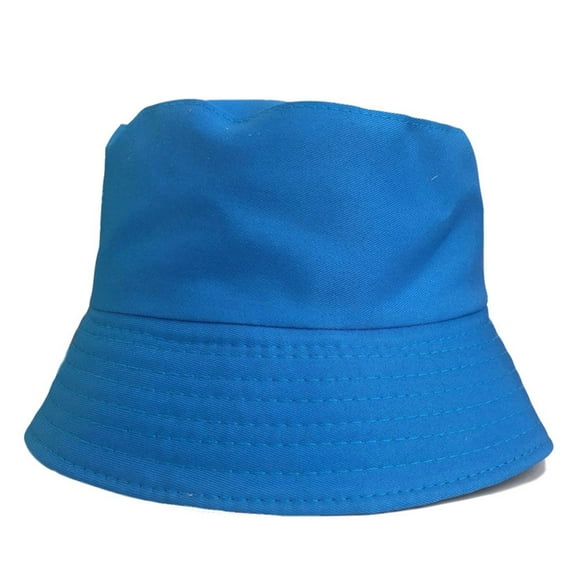 Unisex Sun Hats, Cotton Beach Bucket Hat for Men Women,Summer Outdoor Boy's Girls Boonie Cap Breathable Packable
