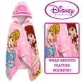 thumbnail image 4 of Poncho toalla con capucha Disney Princesas para niños 125x80 cm algodón, 4 of 9