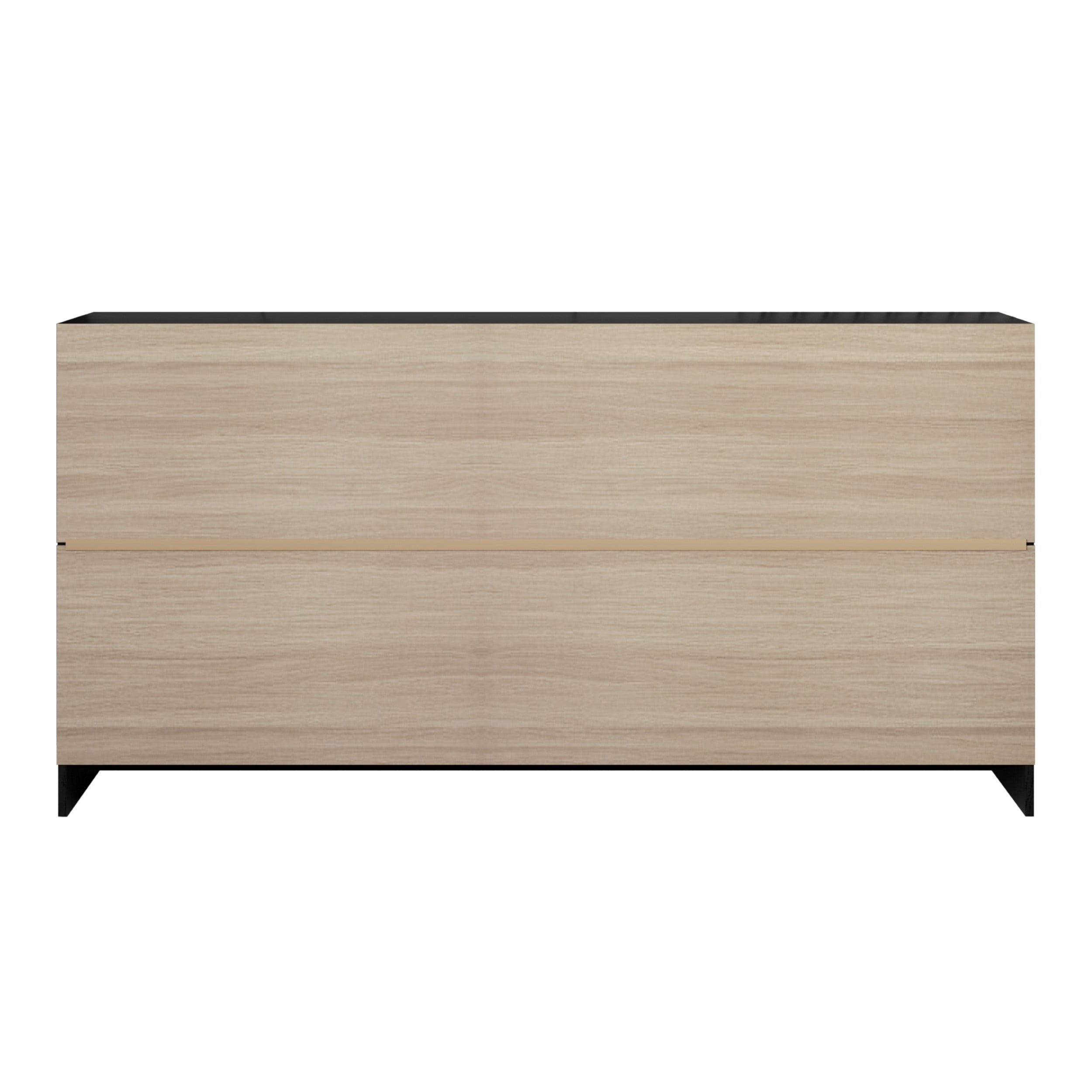 Home Design Altoona 6-Drawer Dresser, Modern Wood Grain Storage Dresser