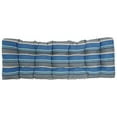 thumbnail image 4 of Blazing Needles 60-inch by 19-inch Tufted Patterned Outdoor Spun Polyester Loveseat Cushion, 4 of 5