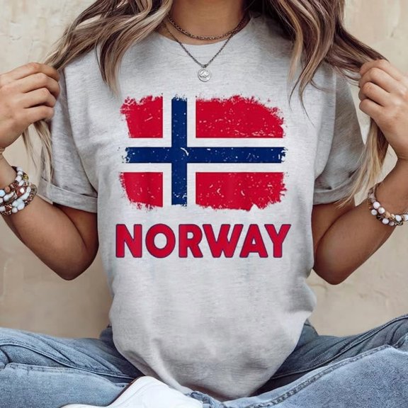 Toddler Norwegian Flag Norway T-shirt Sizes S-5XL