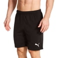 thumbnail image 1 of Puma Mens Team Rise Performance Athletic Workout Shorts, pumablk, M, 1 of 1