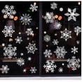 thumbnail image 4 of Pegatina de pared de copo de nieve con efecto brillante, decoración de habitación de niños, ventana de vidrio, decoración del hogar, carteles de Año Nuevo, papel tapiz, 4 of 4