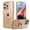 Bronze, variant on Dteck Designed for iPhone 16 Pro Case, 360°Rotatable Ring Stand Case Compatible with MagSafe Military-Grade Protection Magnetic Kickstand Case 6.3 inch,Clear