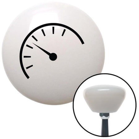American Shifter Black Instrument Gauge White Retro Shift Knob with M16 x 1.5 Insert Shifter Auto Brody