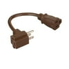 Philips 2-Outlet Power Multiplier, Brown