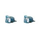 thumbnail image 1 of Qarigey Gorros de cirugía en forma de calabaza Ajustable Varios patrones Sombreros de operación Oso polar azul 2Conjunto, 1 of 6