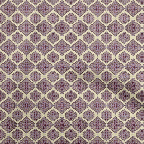 oneOone Viscose Jersey Light Yellow Fabric Damask Quilting Supplies Print Sewing Fabric By The Yard 60 Inch Wide