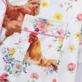 thumbnail image 6 of Womens Cute Pajamas 2 Piece Sleepwear Shorts Sets Short Sleeve Button Up Shirts Pjs Lounge Wear Beige, XL, 6 of 7