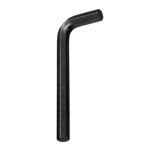 Uxcell Hex Key Wrench 7/16" 45# Carbon Steel L-Shape Hexagon SAE Wrenches Repairing Tool for Home DIY Bike Motorcycle Repair, Black