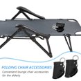 thumbnail image 3 of MLINS  2 Pcs Folding Chair Armrest Lock Fixed Latch Hinge Foldable Elder Black, 3 of 8