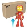thumbnail image 2 of Playskool Marvel Spidey and His Amazing Friends Supersized Iron Man Action Figure, 9-Inch Avengers Action Figures, Preschool Toys, Super Hero Toys for 3 Year Old Boys and Girls and Up, 2 of 6