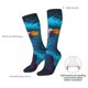 thumbnail image 4 of Balery Modern Style Blue Parrot Calcetines novedosos Calcetines deportivos Calcetines hasta la rodilla Calcetines de algodón Calcetines originales y geniales, 4 of 6