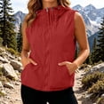 thumbnail image 6 of jiaxiM Womens Vest with Pockets Lightweight Softshell Sleeveless Jacket Hiking Travel Golf Running 2026 Spring Summer, 6 of 9