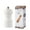 White, variant on Pepper Mill Black Pepper Grinder Mill Wood Refillable Stainless Steel Mechanism Adjustable Coarseness, 4.7inch Tall