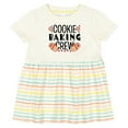 thumbnail image 3 of Inktastic Christmas Cookie Baking Crew with Oven Mitts Girls Baby Dress, 3 of 5