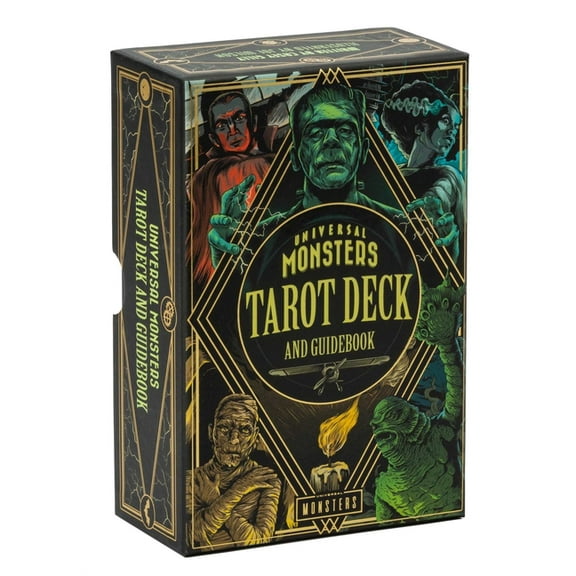 Insight Editions: Universal Monsters Tarot Deck and Guidebook, Book 1 (Deluxe Edition) (Cards)