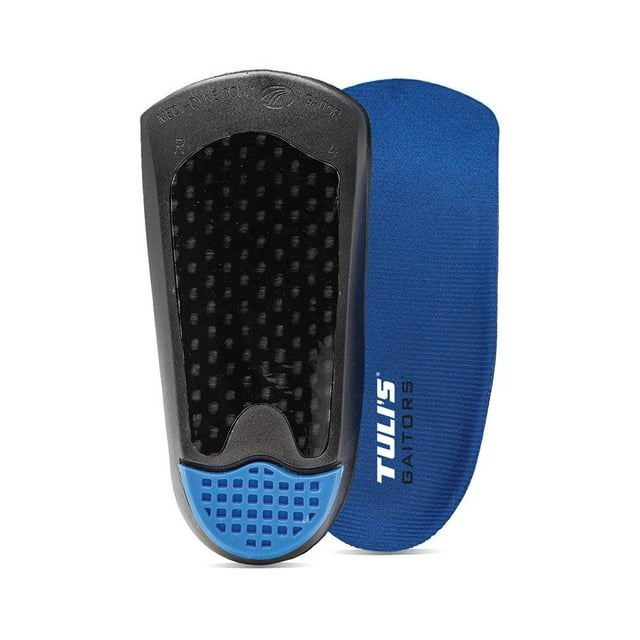 Tuli’s Gaitors 3/4 Length Premium Arch Support Orthotic Insoles for Plantar Fasciitis & Fallen Arches, Large