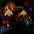 thumbnail image 4 of 3 colgantes espeluznantes de Halloween con forma de fantasma para casa embrujada., 4 of 6