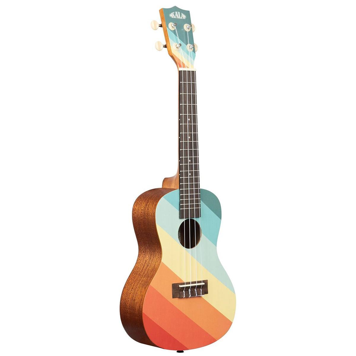 Kala Brand Music Co. Surf Concert Ukulele Far Out, Multicolor, 1 lb
