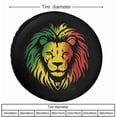 thumbnail image 2 of Spare Tire Cover Wheel Covers Sun Protection Waterproof Wheel Protectors Fit for SUV Truck Camper, 2 of 10