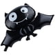 thumbnail image 3 of Globo de lámina de murciélago de Halloween, globo de Mylar de murciélago negro reutilizable, accesorios de Halloween, juguetes para niños, decoración de Bar de fiesta en casa, regalos para niños brillar Juguete, 3 of 3