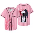 thumbnail image 1 of Omori Veste de Baseball de Marchandise Spatiale Rouge Été Femmes Hommes Mode Décontractée Harajuku T-Shirts à Manches Courtes,style 10,TTP, 1 of 5