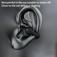 thumbnail image 3 of Latrodar Bluetooth 5.3 Earclip Non In Ear Intelligent Noise Reduction Directional Sound Transmission Wireless Earphones Crafted with Care Purple 4.52x3.28 Inch H, 3 of 4