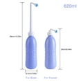thumbnail image 3 of Portable Handheld Sprayer Scrubber,Plastic Cleaning Personal Sitbath,Toilet Cleaning Bathroom Family Travel Use, 3 of 9