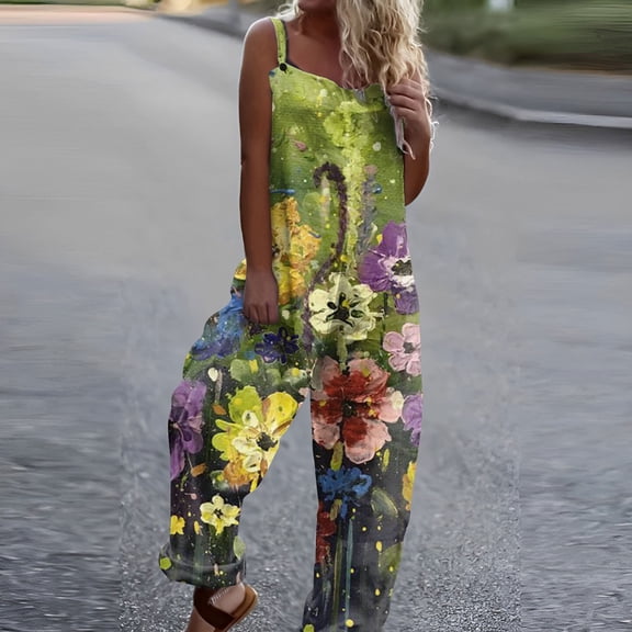 Vedolay Romper Dresses For Women Women's V Neck Long Sleeve Cut Out Jumpsuit Bodycon Long Pants Rompers,Blue S