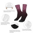 thumbnail image 3 of Goofa Pink Glitter Sparkles A Pattern Children's Crew Socks, Kids' Daily Wear and Sports Socks, Breathable Socks, Sports Socks, Moisture-Wicking Socks for Children, 3 of 6