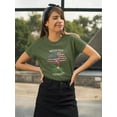 thumbnail image 2 of American Grown Burkinan Roots T-Shirt Women -Smartprints Designs, Female x-Large, 2 of 4