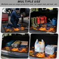 thumbnail image 3 of COEQINE Universal Car Boot Mat All Weather Cargo Liner Floor Mat with Non-Slip Backing Pet Cargo Mat Halloween Decor for Most Car Models, Yorkshire Terrier Witch Pumpkin, 3 of 7
