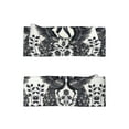 thumbnail image 3 of Zufioo Artistic Black White Peacocks Baby Headbands Hair Bow Elastics for Baby Girls Newborn Infant Toddlers Kids, 3 of 5