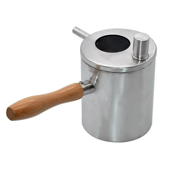 Beeswax Pouring Pot Stainless Steel Beeswax Melting Pot Wax Melter Pot Candle Tool Wax Boiling Pot