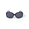 thumbnail image 4 of Walmart Women's Fashion Sunglasses, FM13024, 57-16-135, Black, with Case, 4 of 6