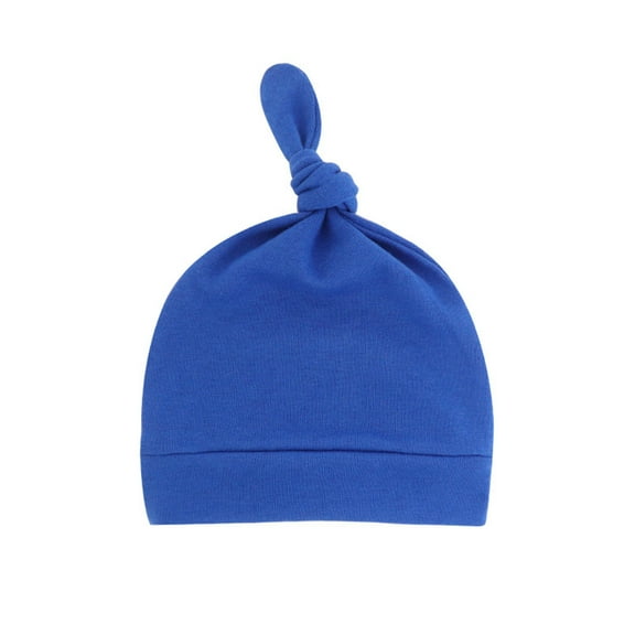 Newborn Hats Autumn Winter Soft & Warm Knotted Cap For Boys And Girls - Organic Baby Hats 0-6 Month Old