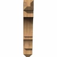 thumbnail image 6 of Ekena Millwork 5 1/2"W x 30"D x 34"H Balboa Craftsman Smooth Bracket, Western Red Cedar, 6 of 13