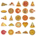 thumbnail image 4 of Paquete de pegatinas Pizzas Food Gourmets Anime, 50 unidades/paquete, 4 of 5