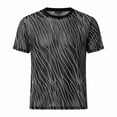 thumbnail image 5 of VgaVtl Summer T Shirt Men Short Sleeve Mesh Slim Clothes for Men Flowing Casual Sparkly Party Crew Neck, 5 of 6
