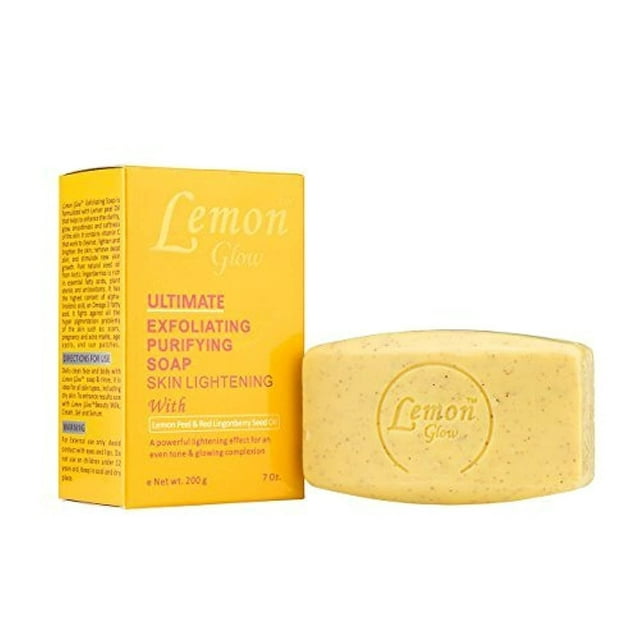 Jabón purificante exfoliante Lemon Glow Ultimate