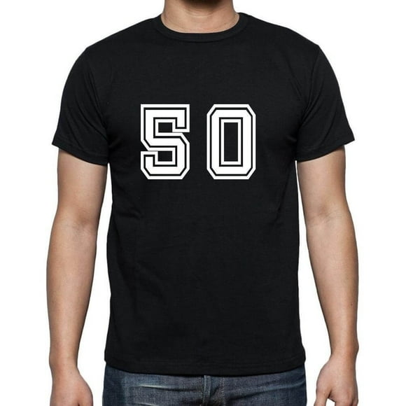 Men's Graphic T-Shirt collection-numbers 50 50th Birthday Anniversary 50 Year Old Gift 1974 Vintage Eco-Friendly Short Sleeve Novelty Tee