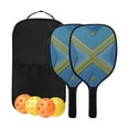 thumbnail image 3 of koolsoo Pickleball Paddle Training Comfort Grip Carbon Frame Men Tennis Racket Yellow, 3 of 7
