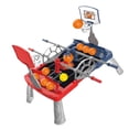 thumbnail image 2 of Runquan Basketball Toy Table Basketball Games Set Novelty Toy Sport Fun Mini Basketball Game Basketball Desktop Toy for Kids Children with Foot 10 balls, 2 of 8