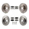 thumbnail image 1 of CMX Front Rear Disc Brake Rotors and Ceramic Pads Kit for Car 2015 Ford Explorer Limited Sport XLT Without Heavy Duty Brakes K8C-103292, 1 of 11