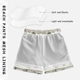 thumbnail image 3 of FORMRS Boys Swim Trunks Quick Dry Mesh Lining Beach Boardshorts, Sizes XS-XL, Watercolor Horses Pattern, 3 of 7
